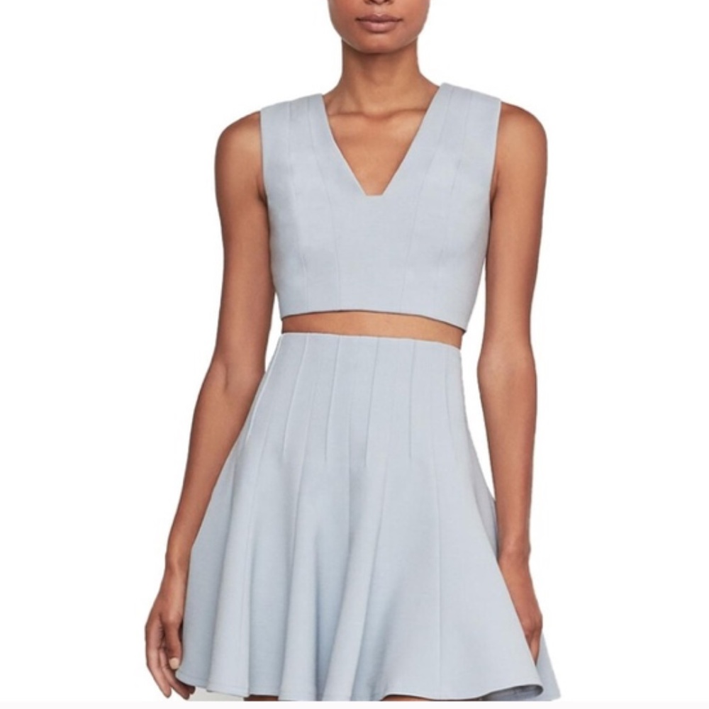 BCBGMAXAZRIA Haze blue skirt size Medium NWT
